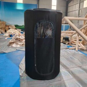 Inflatable sauna room