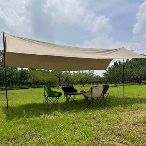 Silver-Coated Awning